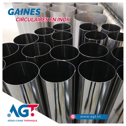 Gaines Circulaires Inox Aisi 430